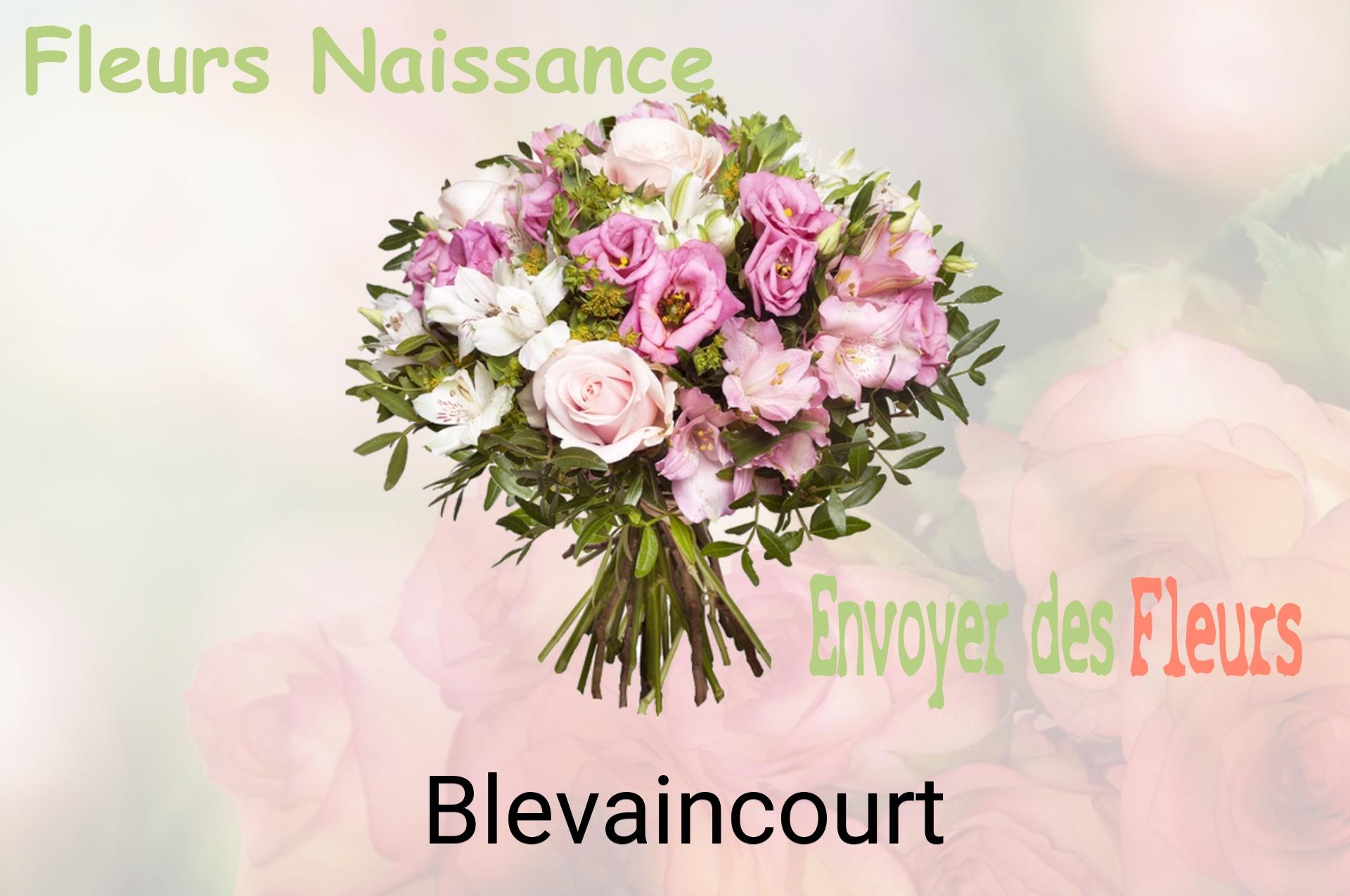 Bouquet de fleurs de naissance livré à Blevaincourt